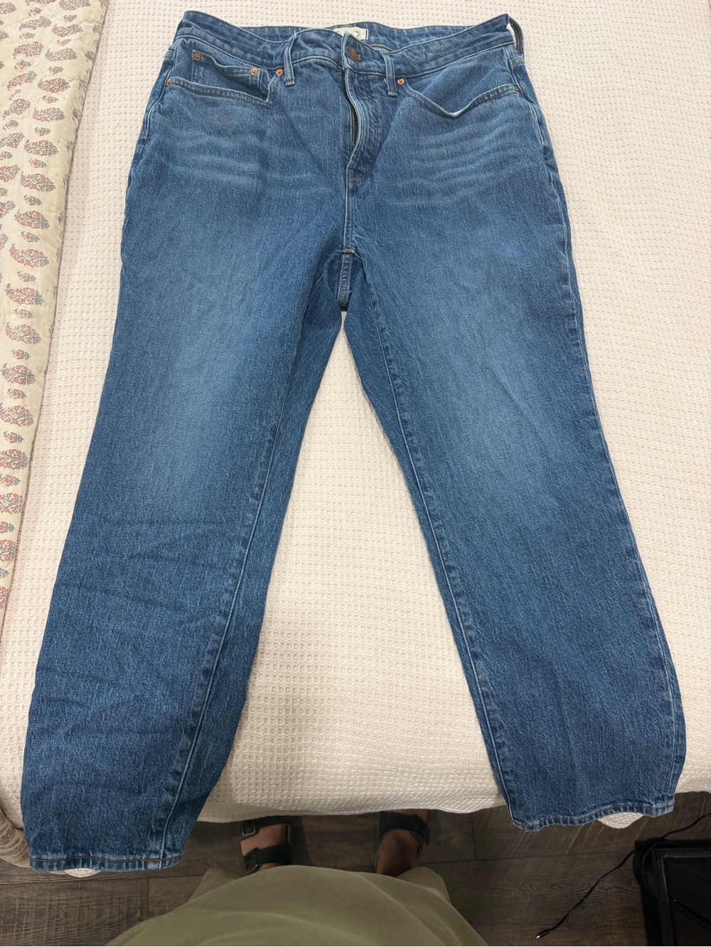 MadewellClassic Blue Women’s Jeans - Timeless Straight Fit